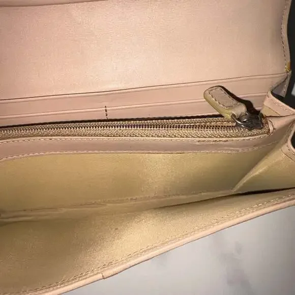 Christian Dior Vintage Trotter Romantique Bow Long Continental Wallet - Picture 10 of 13